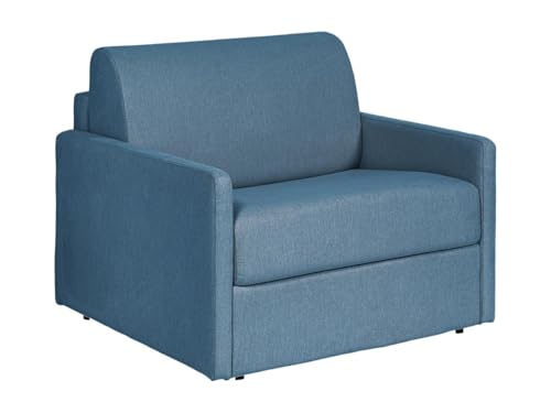 Vente-unique-Schlafsessel mit Matratze - Stoff - Blau - Matratze 14 cm - CALIFE Vente-unique-Schlafsessel mit Matratze - Stoff - Blau - Matratze 14 cm - CALIFE von Vente-unique