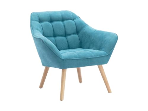 Vente-unique-Sessel - Stoff - Blau - Caserta Vente-unique-Sessel - Stoff - Blau - Caserta von Vente-unique