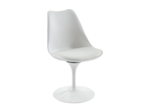 Vente-unique-Stuhl - Polypropylen & Metall - Weiß - XAFY von Vente-unique