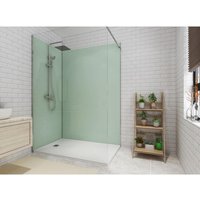 Wandpaneele Dusche 2er-Set inkl. Profile - 90 x 120 x 210 cm - ITZIAR Wandpaneele Dusche 2er-Set inkl. Profile - 90 x 120 x 210 cm - ITZIAR von Vente-unique