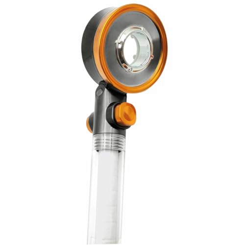 SAVEWATER DELUXE Handbrause Venteo | Hochdruck Multijet Duschkopf | 3 Strahlpositionen | spart und filtert Wasser | Leistungsregler durch Stop-Schalter SAVEWATER DELUXE Handbrause Venteo | Hochdruck Multijet Duschkopf | 3 Strahlpositionen | spart und filtert Wasser | Leistungsregler durch Stop-Schalter von Venteo