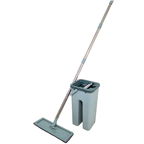 Venteo Autoclean Mop mit 360-Grad-Kopf – Mikrofaser-Bodenwischer, sehr saugfähig, mit Doppeleimer, grau, Standard Venteo Autoclean Mop mit 360-Grad-Kopf – Mikrofaser-Bodenwischer, sehr saugfähig, mit Doppeleimer, grau, Standard von Venteo