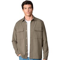 VENTI Langarmhemd "VENTI Hemdjacke City uni" von Venti