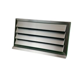 ABLUFT WETTERSCHUTZ-GITTER AUS EDELSTAHL ZUM EINSTECKEN IN FLACHKANAL 220X90 von VentilationNord