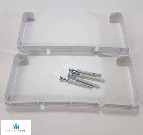 VentilationNord Flachkanal 220x90 Kanal Halter, Zwei Stück von VentilationNord