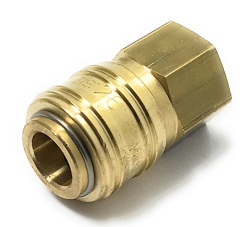 1/4" DRUCKLUFT Druckluftkupplung Weiblich Female Kupplung Innengewinde Schnellkupplung Stecknippel NW7,2 von Ventilkappenkönig