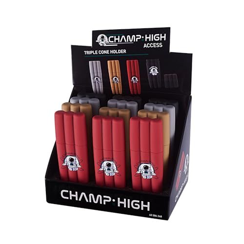 Joint Hülle Cones Rolls Tube spritzwasserdicht konisch Zigarettenhülle Box 1-24 (12x 3er Sparset je Farbe 3x) von Ventilkappenkönig