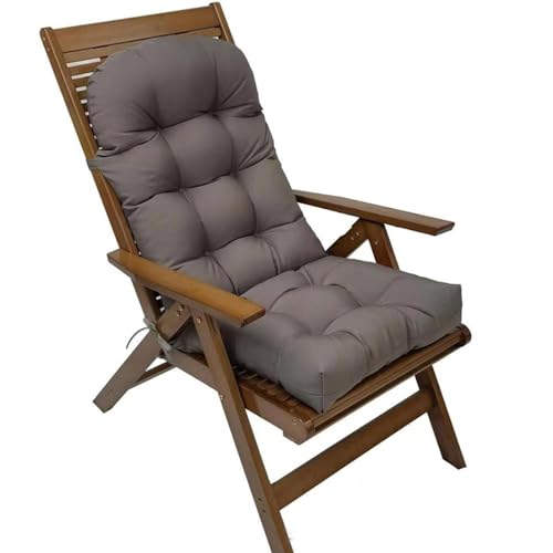 Adirondack Kissen für Adirondack Stühle Adirondack Gartenstuhlkissen Gepolstertes Outdoor-Kissen Wasserdichtes Klappstuhlkissen Lounge-Stuhlkissen für Terrassen-Hängematten ( Color : Dark gray ) von Ventouse