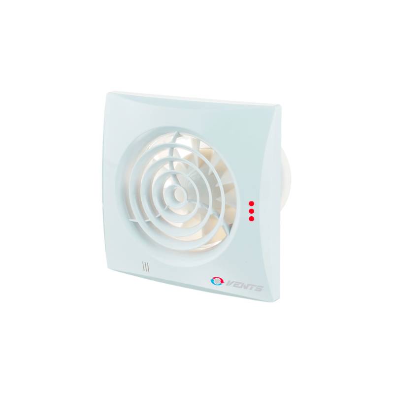 VENTS Axialer Abluftventilator Für Wand & Decke Quiet 100 TP Mit Nachlauf & Bewegungssensor von Vents