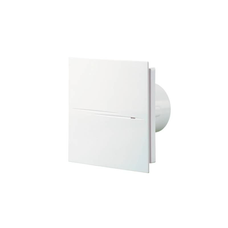 VENTS Kleinraumventilator Wandventilator Vents Quiet Style 100 TH Mit Nachlauf & Hygrostat von Vents
