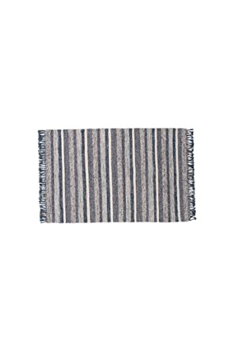 Agra Wool Carpet - 170*240 - Navy Blue / Grey von Venture Home