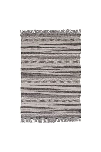 Alwar Wool Carpet - 200*300 - Dark grey von Venture Home
