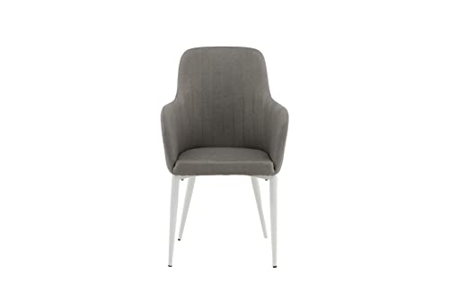 Venture Home Grey-White Comfort Chair Polar Legs, 629357 von Venture Home