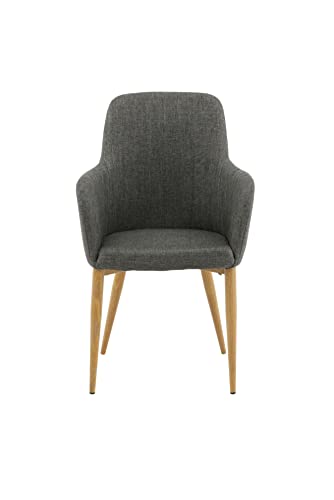 Comfort - Dining Chair - Oak/Dark Grey von Venture Home