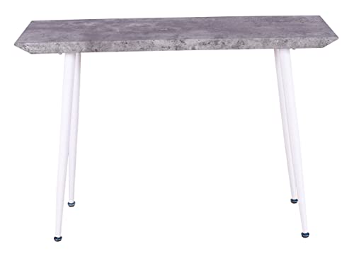 Venture Home Edge Side Table Concrete-Look, Grey,White, One Size von Venture Home