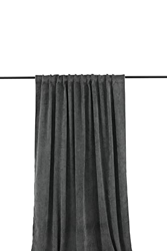 Elma Curtain Manchester - Grey - 290*140 von Venture Home