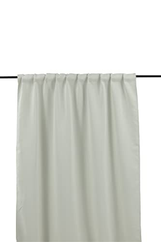 Evelyn Curtain Polyester blackout - Offwhite - 135*240 - Multi tape von Venture Home