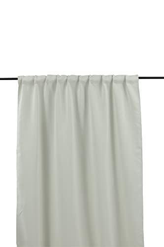 Evelyn Curtain Polyester blackout - Offwhite - 135*290 - Multi tape von Venture Home