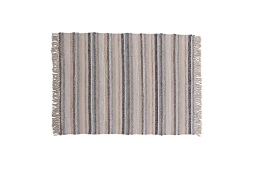 Gudha Wool Carpet - 240 * 170 - Beige/blue Gudha Wool Carpet - 240 * 170 - Beige/blue von Venture Home