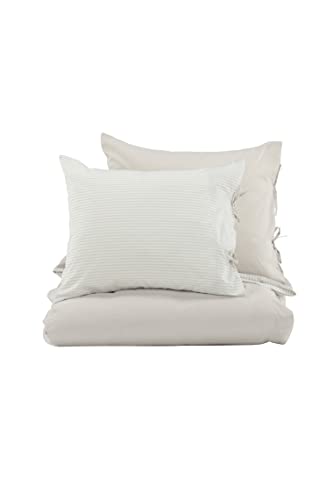 Jenna Bed Set Linen/cotton - Light Grey / - 240*220 von Venture Home