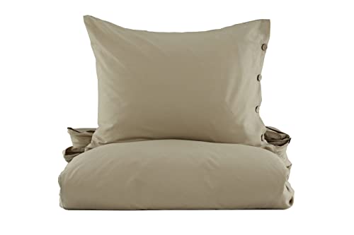 Joar Bed Set Cotton - Beige - 150*200 von Venture Home