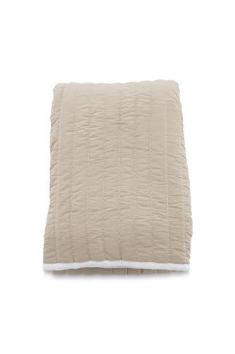 Juni Bedspread Microfiber - Beige - 150*250 von Venture Home