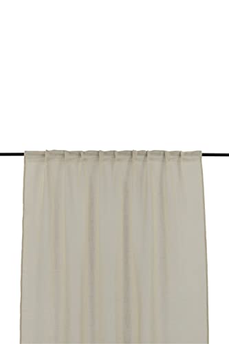 Kaya Curtain Polyester/fake linen - Beige - 140*240 - Multi band von Venture Home