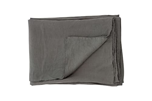 Milo Bedspread Linen - Light grey / - 250*150 von Venture Home