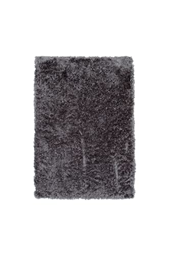 Natta Polyester Carpet - Dark Grey - L290*B200 von Venture Home
