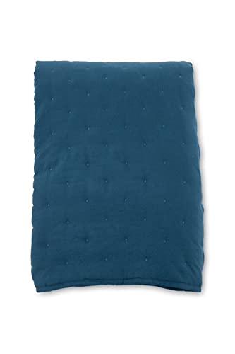 Sally Bedspread Microfiber - Blue / - 180*80 von Venture Home