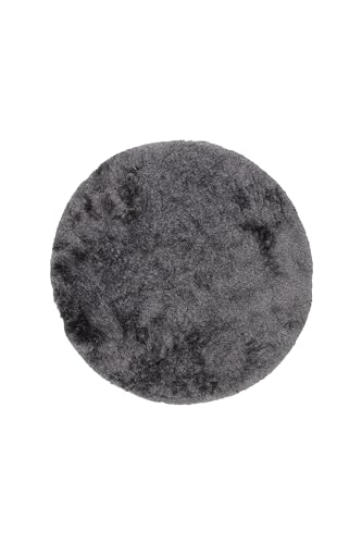 Shiva Shaggy Carpet - ø200cm - Grey von Venture Home