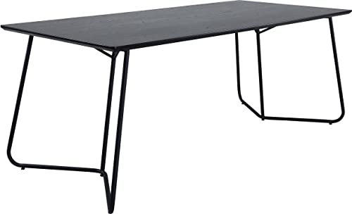 Venture Home 15574-888 Esstische, Bugholz, Eisen, MDF, Furnier, Schwarz, One Size von Venture Home