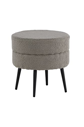 Venture Home Topfpuff - Schwarz/Greige Teddy Venture Home Topfpuff - Schwarz/Greige Teddy von Venture Home