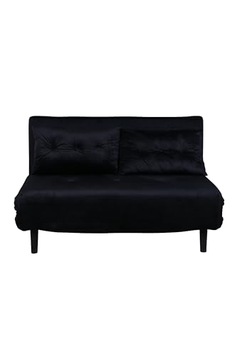 Venture Home 15583-888 Sofa, Schaum, Schwarz von Venture Home