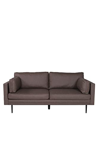 Venture Home 18045-767 Sofa, 80% Mikrofaser, Metall, Schwarz, Braun von Venture Home