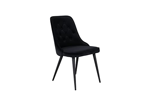 Venture Home Black Deluxe Dining Chair Legs Velvet, 6688,550 von Venture Home