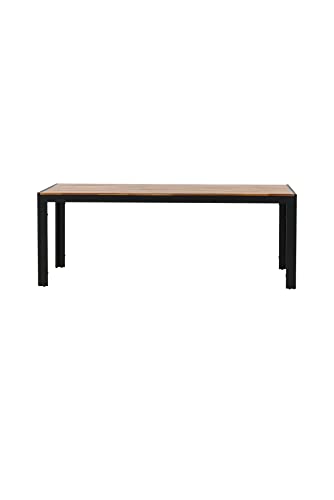 Venture Home Bois Dining Table 205 * 90cm - Black Legs/Acacia Venture Home Bois Dining Table 205 * 90cm - Black Legs/Acacia von Venture Home
