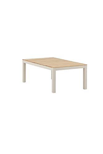 Venture Home Brasilia Sofa Beige alu/teakslats Table, 120x70 von Venture Home