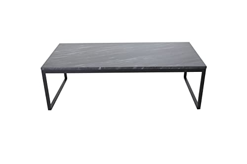 Venture Home Grey Estelle Sofa Table 1206036 Marble/Black, One Size von Venture Home