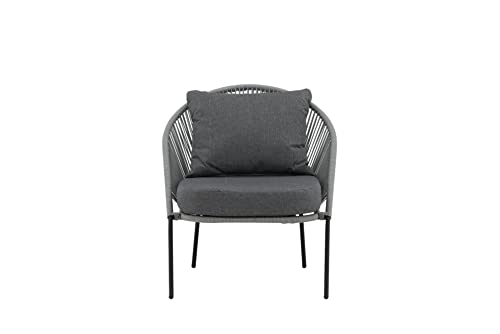 Venture Home Lindos - Lounge Chair - Grey/Black von Venture Home