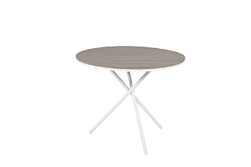 Venture Home Parma Café Table ø90 - White/Grey von Venture Home