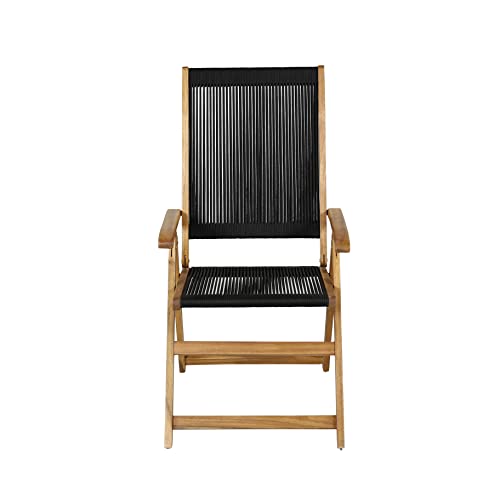 Venture Home Peter Foldable Chair - Rope/Acacia von Venture Home