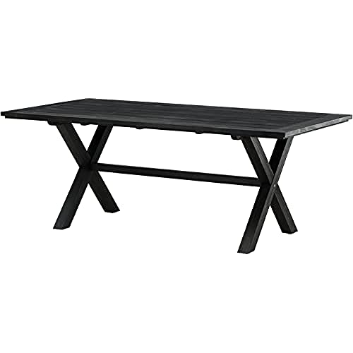 Venture Home Rives Dining Table 200 * 100cm - Acacia - Black von Venture Home