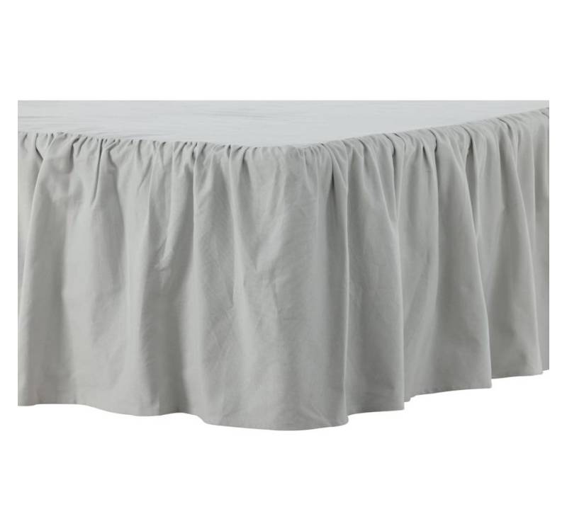 Venture Home Tagesdecke Bettrock Pixy 200x120 cm Baumwolle Hellgrau Venture Home Tagesdecke Bettrock Pixy 200x120 cm Baumwolle Hellgrau von Venture Home