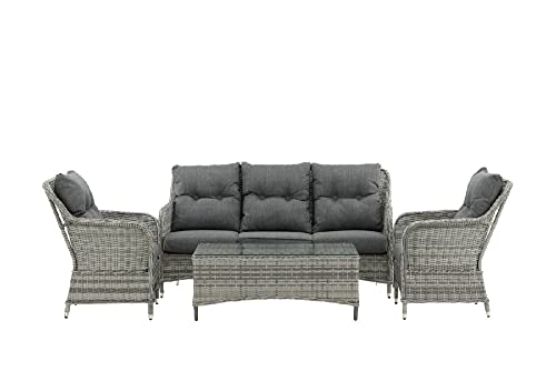 Vikelund - Sofa Set - GreyGrey Cushion von Venture Home