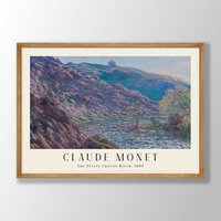 Claude Monet Kunstdruck | Gemälde, Wandkunst, Berg Druck, Jugendstil Drucke, Ausstellung Kunst, Bauernhaus Dekor von VenusseArt