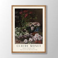 Claude Monet Kunstdruck | Gemälde, Wandkunst, Frühling Blumendrucke, Ausstellung Kunst, Bauernhaus Dekor, Modernes Wohndekor von VenusseArt