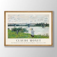 Claude Monet Kunstdruck | Gemälde, Wandkunst, Jugendstil Drucke, Ausstellung Kunst, Bauernhaus Dekor, Küsten Dekor von VenusseArt