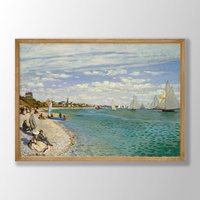 Claude Monet Kunstdruck | Gemälde, Wandkunst, Jugendstil Drucke, Ausstellung Kunst, Bauernhaus Dekor, Küsten Dekor von VenusseArt