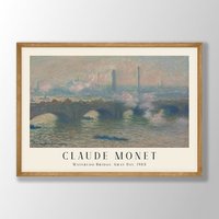 Claude Monet Kunstdruck | Gemälde, Wandkunst, Jugendstil Drucke, Ausstellung Kunst, Bauernhaus Dekor, Küsten Dekor von VenusseArt